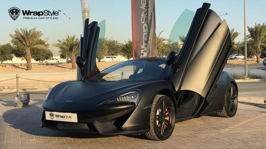 McLaren 540C Coupe Black Matt by WrapStyle '2017